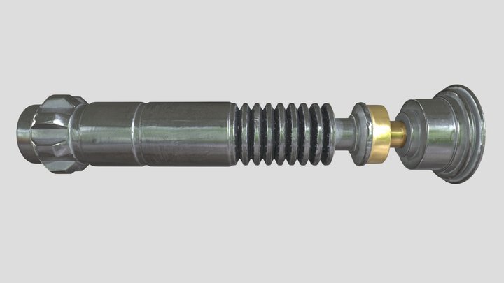 Luke Skywalker's Lightsaber 3D Model