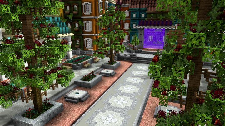 Spawn - Colourful City 3D Model