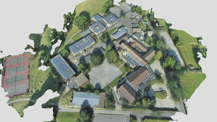 Holyrood School Chard main campus site 3D Model