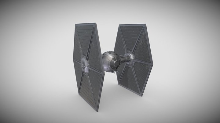 Tie Fighter 3D Model