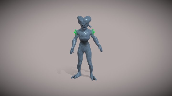 Ynane Alien 3D Model
