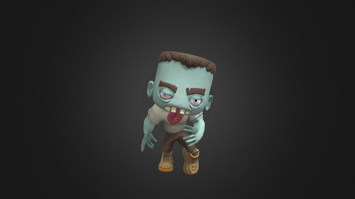 Zombie_bigguy 3D Model