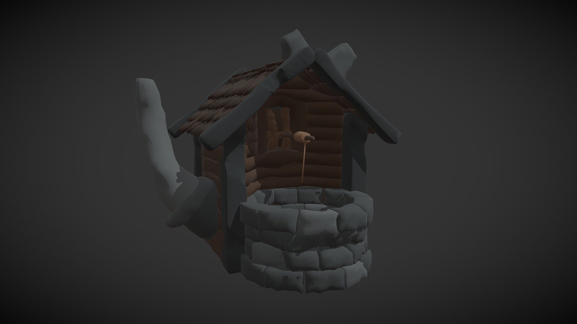 Steampunk Well — Sketchfab embed 3D viewer