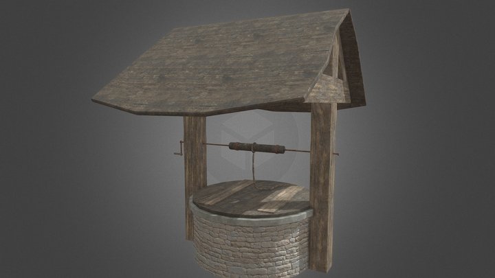 Old Well 3D Model