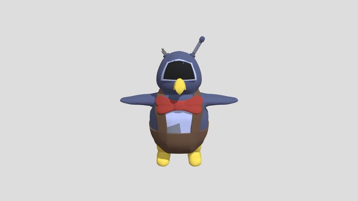 Penguin 3D Model