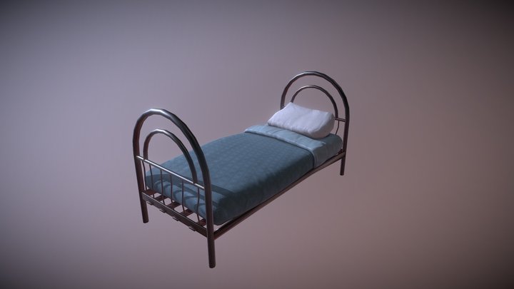 Bed2 3D Model