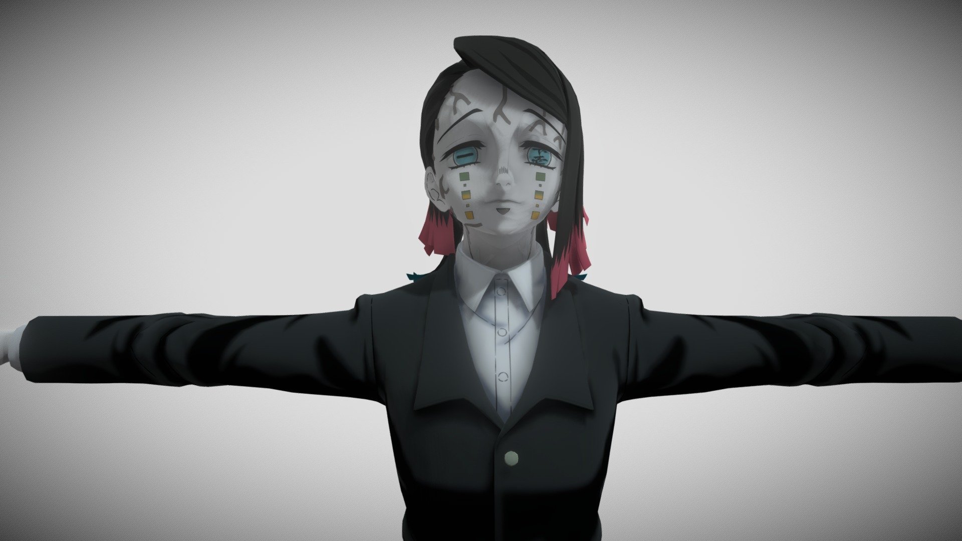 enmu (demon slayer) - Download Free 3D model by photon (that one larry ...