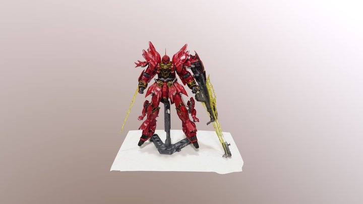 MSN-06S-Sinanju 3D Model