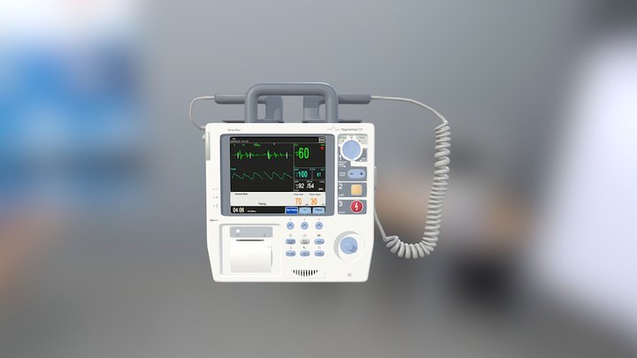 Defibrulator 3D Model