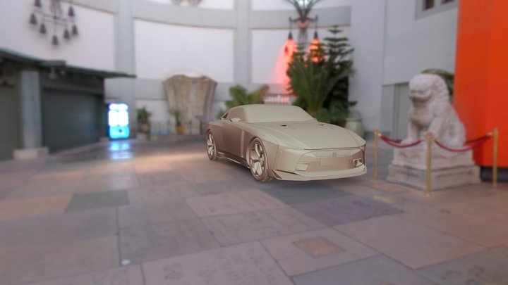 GTR-50 Italdesign 3D Model
