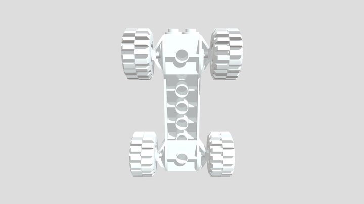 Lego Car 3D Model