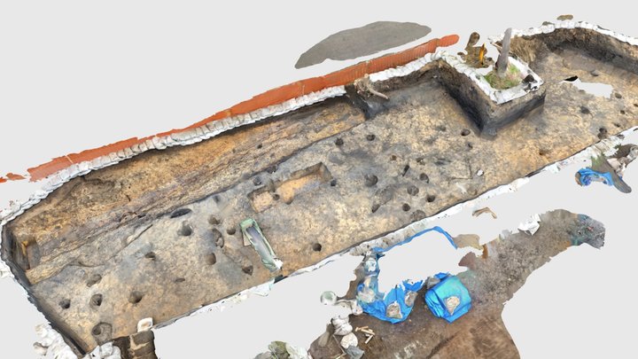 二子塚B遺跡3区 3D Model
