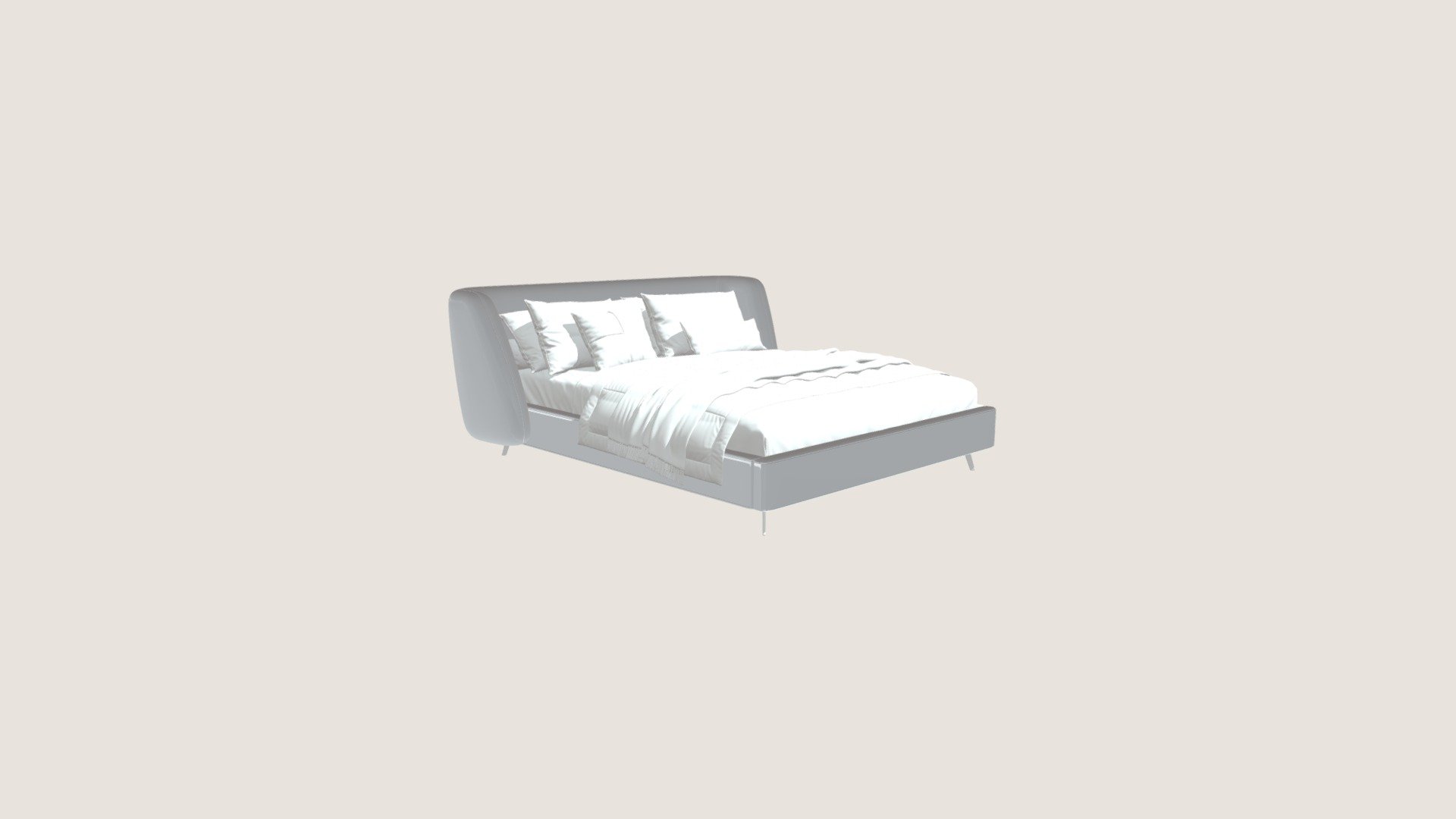 Individual_SEVILIA — кровать от Modern Home — Sketchfab embed 3D viewer