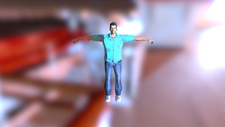 Tommy Vercetti 3D Model