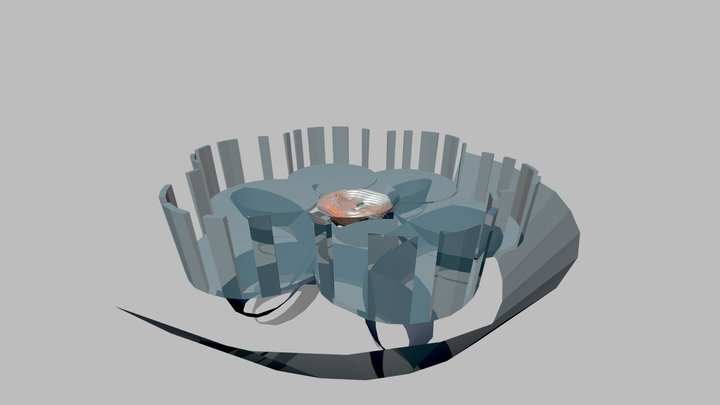 sandgate and walking zone 3D Model