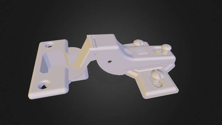Hinge for doors of different products N310513 3D Model