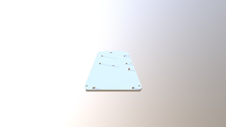 Right Side Panel for Star Trek Tricorder 3D Model