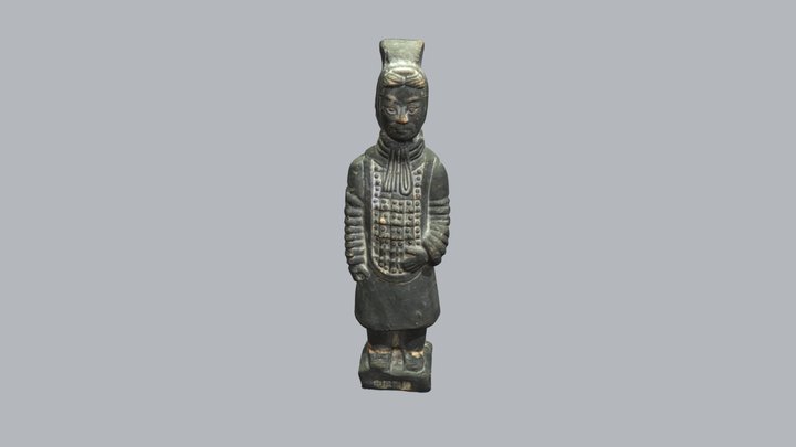 Terracotta Soldier 3D Scan 3D Model