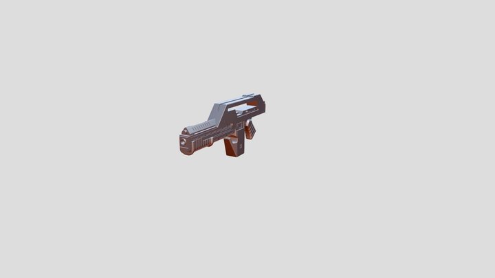 M41A PULSE  Z BRUSH solid 3D Model