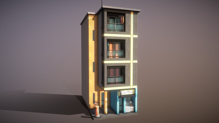 Testing for university homework 3D Model