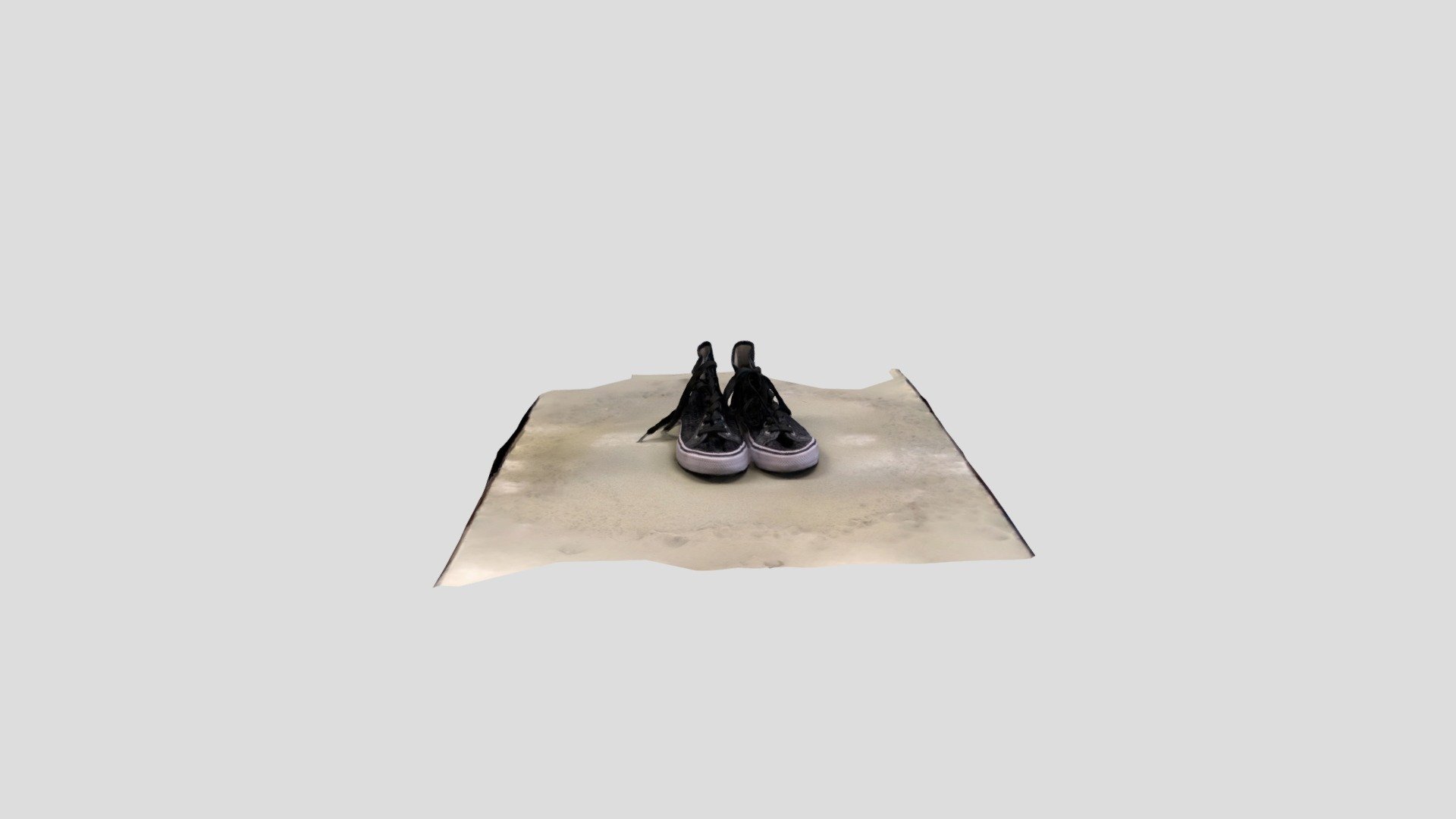 High-Top Hip Hop Shoes (Adult Black Sequin)