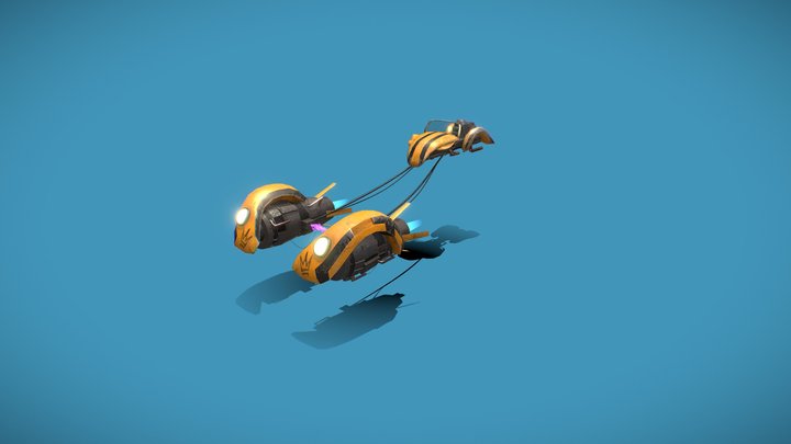 Star Wars: Beetle Racepod 3D Model