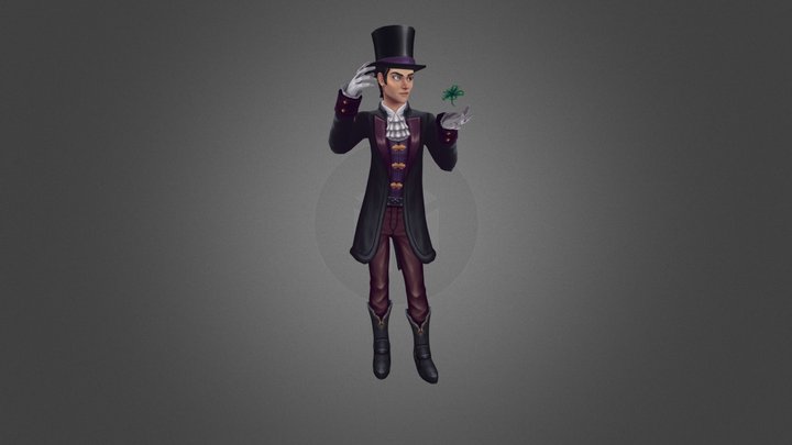 Ydris the Magician [Star Stable Online] 3D Model