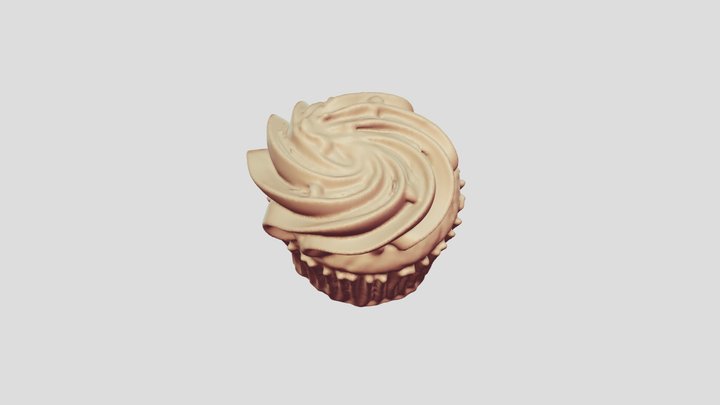3d Scan Cupcake Revopoint Inspire 3D Model