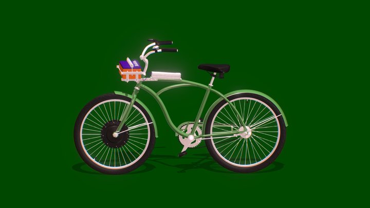 Electric bike v 2.30 3D Model
