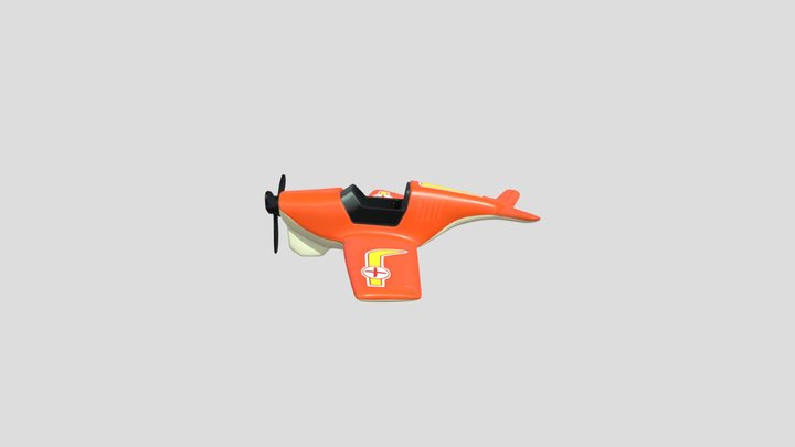 Garrett’s airplane toy 3D Model