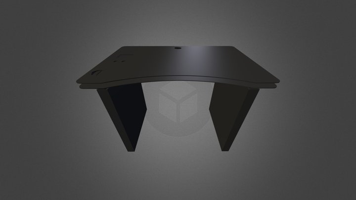Hero Desk 3D Model
