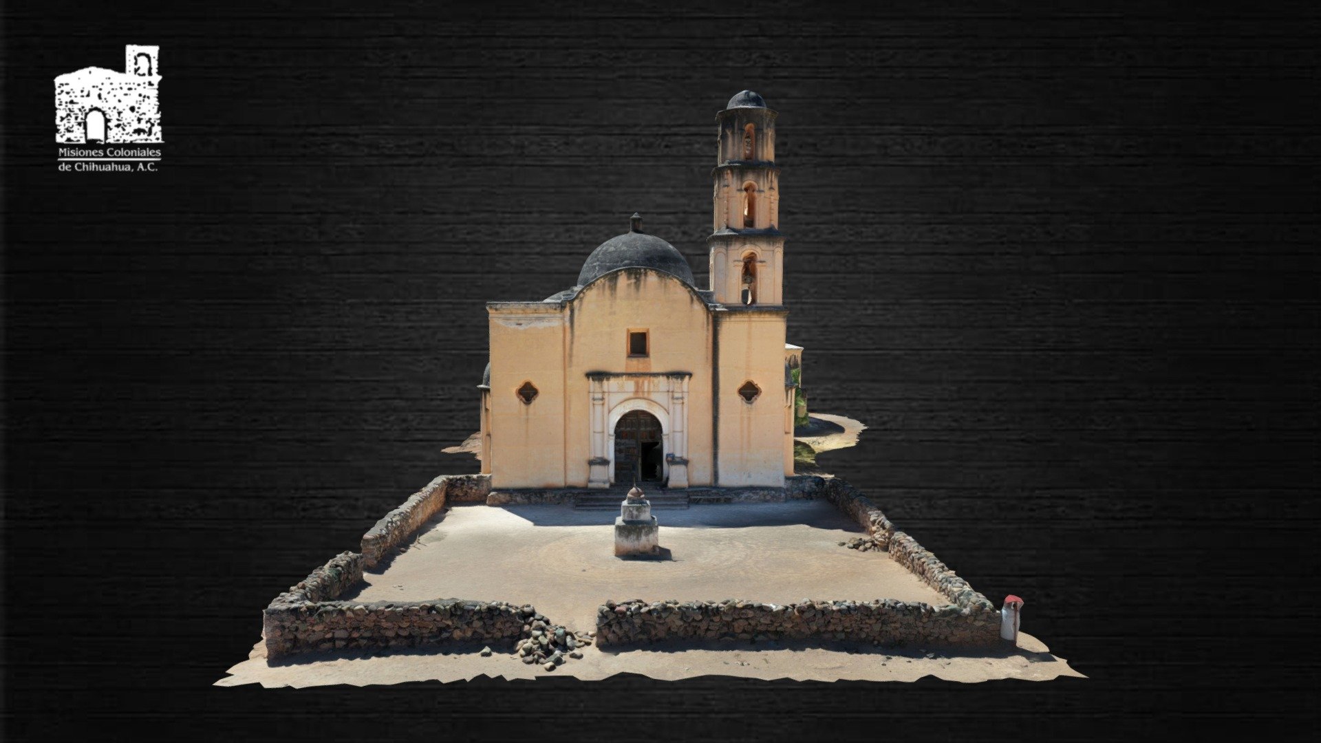 San Ángel Custodio, Batopilas, Chihuahua — Sketchfab embed 3D viewer