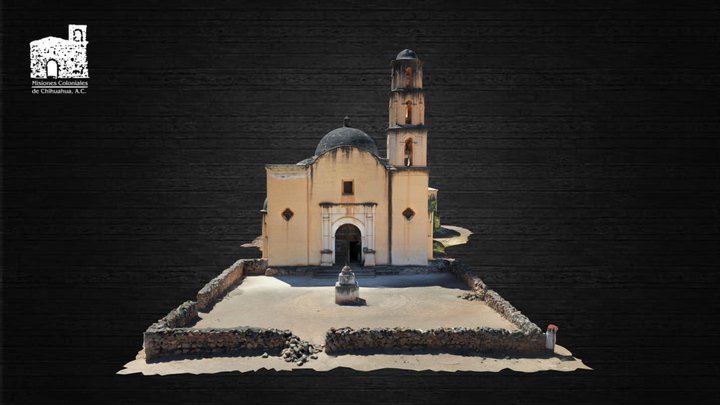 San Ángel Custodio, Batopilas, Chihuahua 3D Model