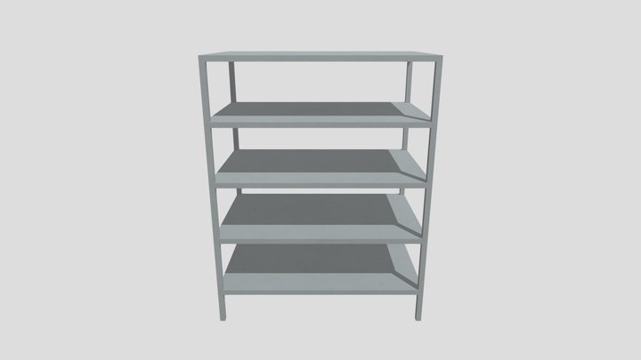 Low poly rack – Free 3D Model STL