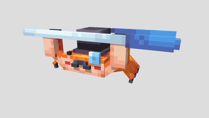 Lord Crab 3D Model