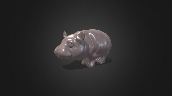 Hippo 3D Model