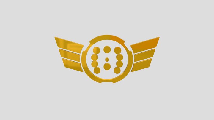 Logistics Logo 3D Model
