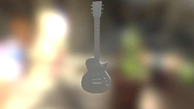 [WIP] Guitar in lambert 3D Model