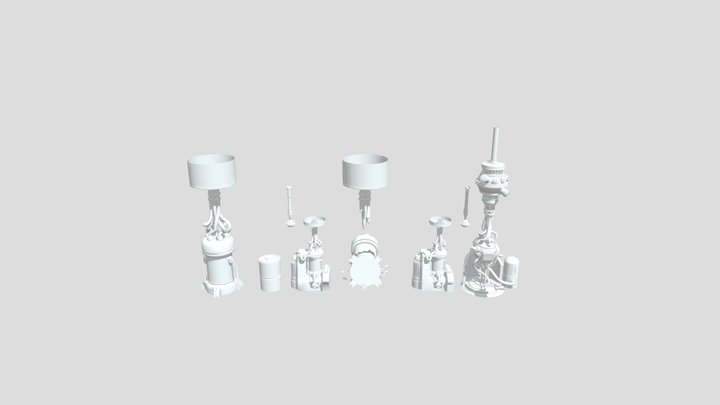 Poppy Playtime (Chapter 4) Terminal Organs 3D Model