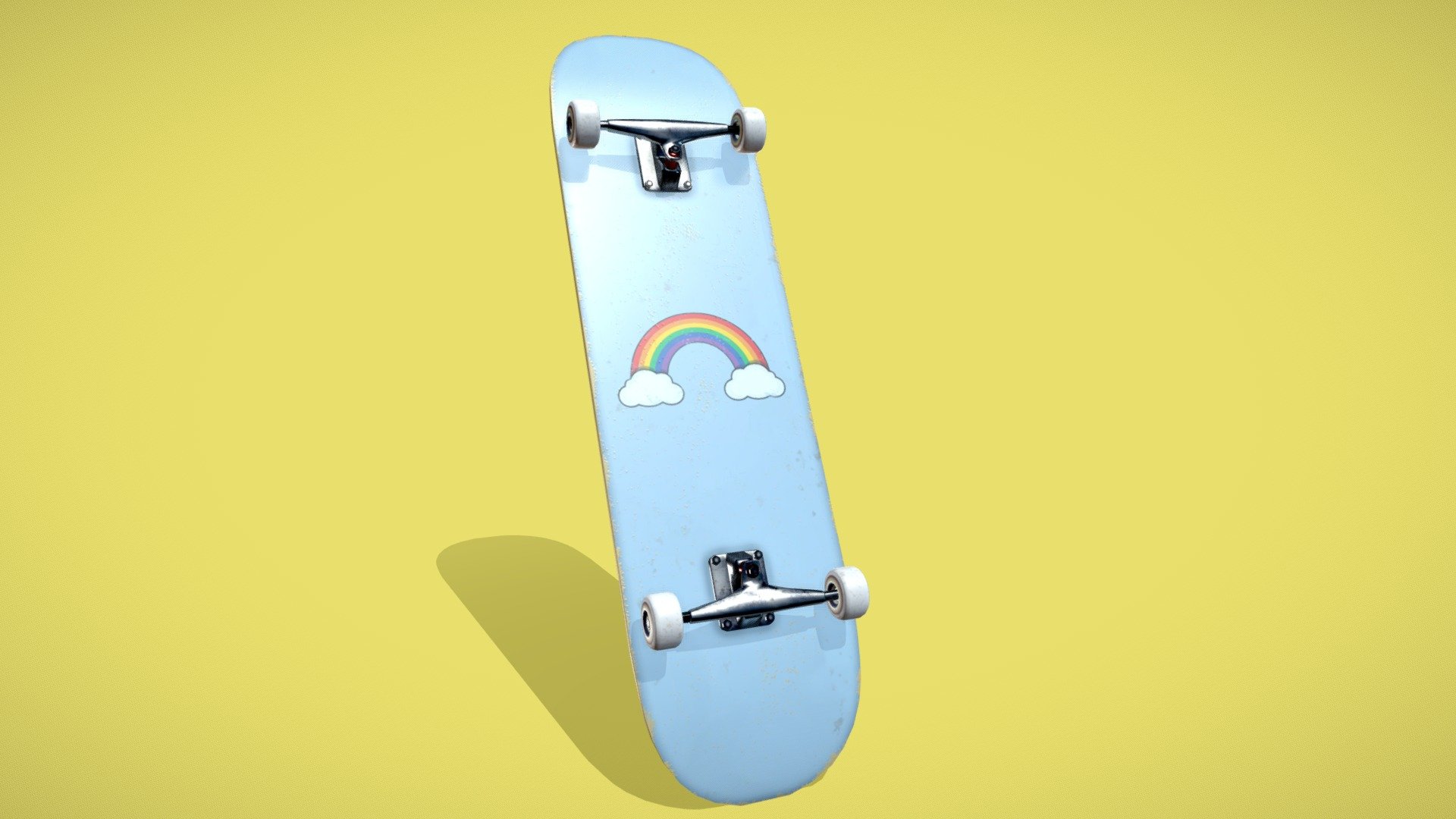 Rainbow Skateboard 🌈 #SketchfabWeeklyChallenge