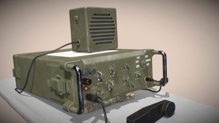 Rad Radio 3D Model