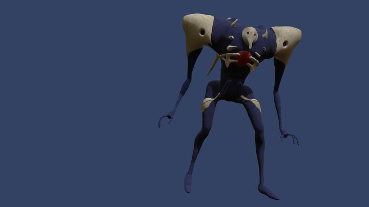Bayron Castañeda Losada - Sachiel 3D Model