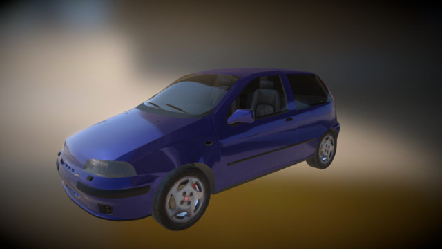 Fiat Punto GT 3D Model