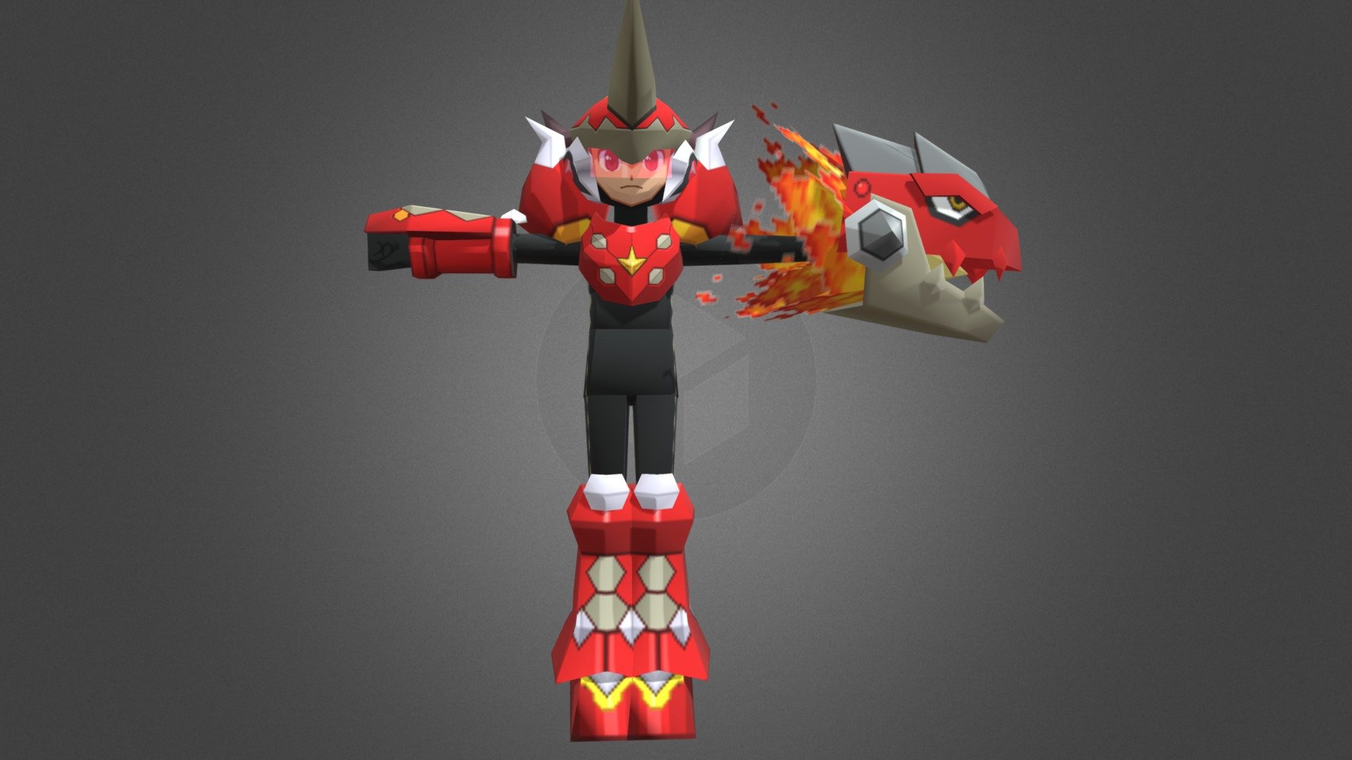 DS - Mega Man Star Force 2 - saurian tribe