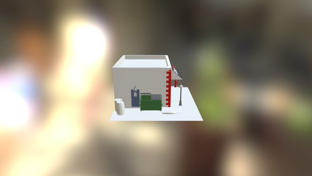 Gamestop Building 3D Model
