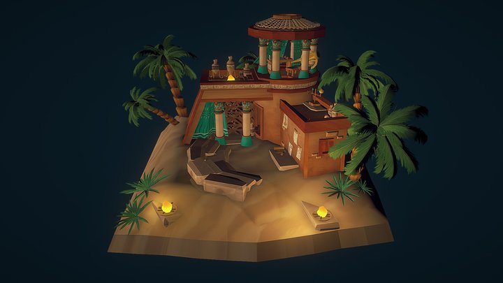 Astronomy Study of Hypatia 3D Model