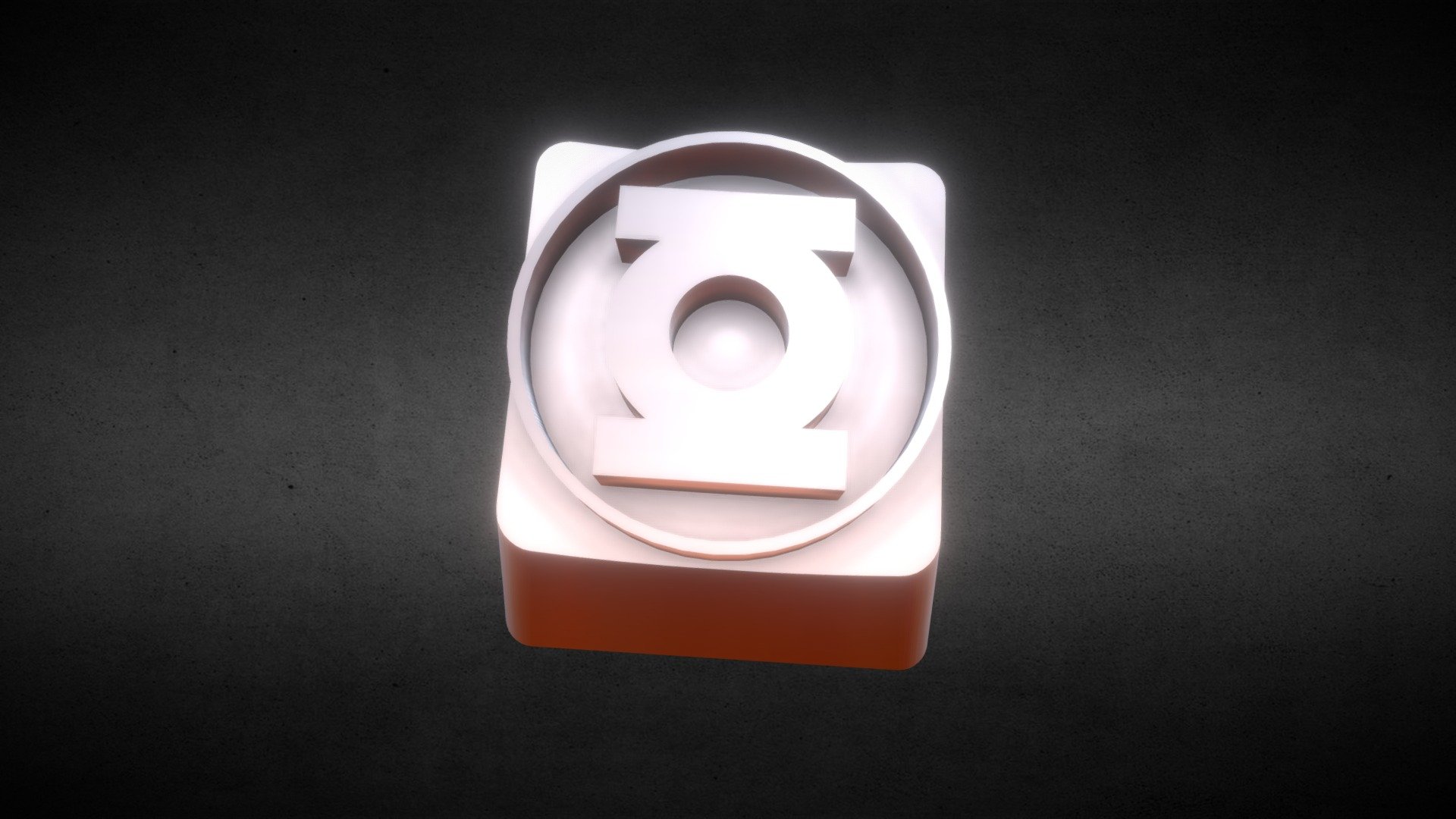 Green Lantern Logo KeyCap