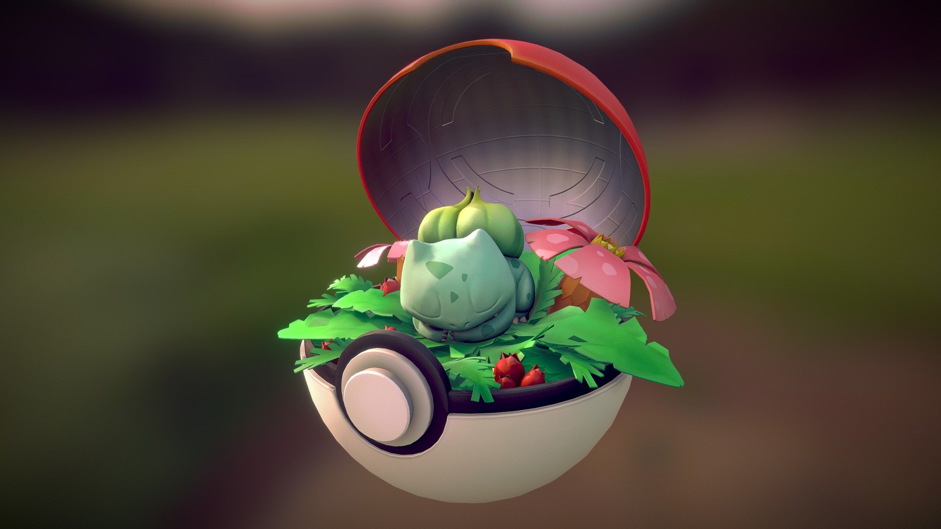 Bulbasaur's Nap Time!