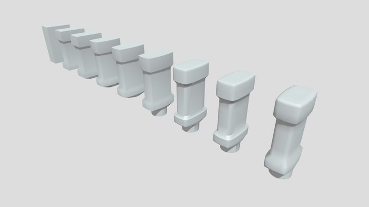 MD4444: Reference: Sauce Bottle (Model) 3D Model