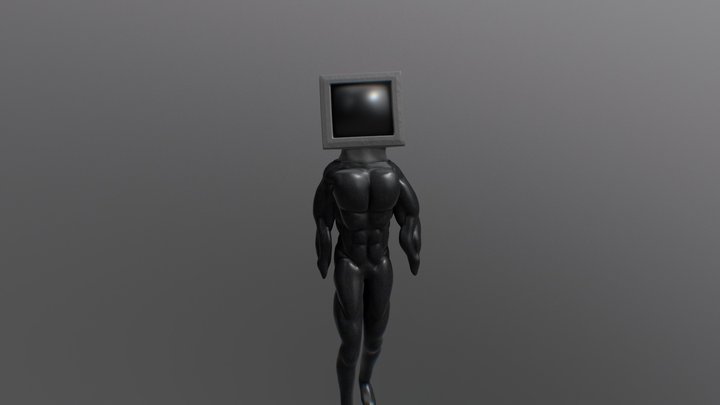 The Monitor 3D Model